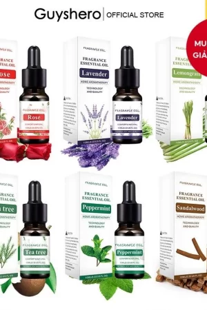 Tinh dầu thơm thiên nhiên thể tích 10ml chiết xuất từ thực vật