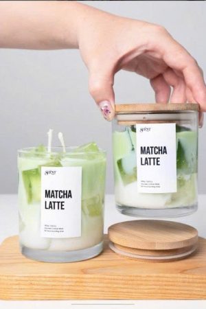 Nến Hương Matcha Latte